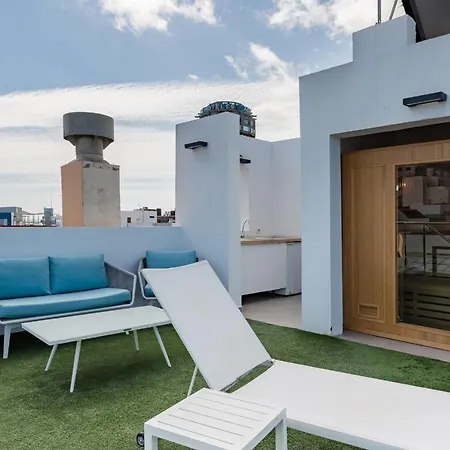 Disfruta De La Brisa Marina Desde La Terraza De Atico Con Solarium Lejlighed *